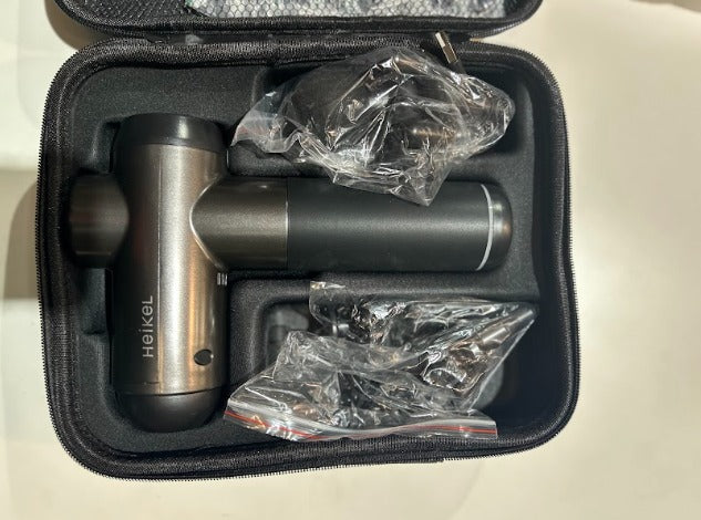 Pistola de masaje grande con maletín
