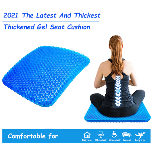 CoolComfort Gel Cushion: El Cojín Ergonómico de Gel para Máximo Confort