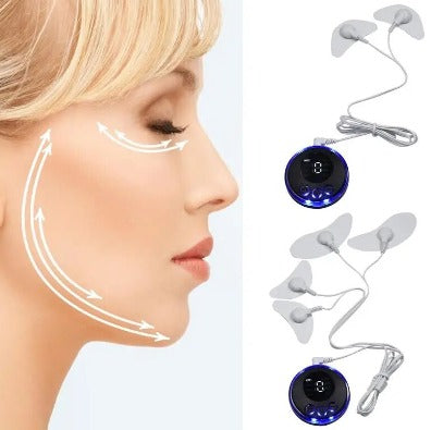 Masajeador Facial eléctrico con Parche Estimulación EMS