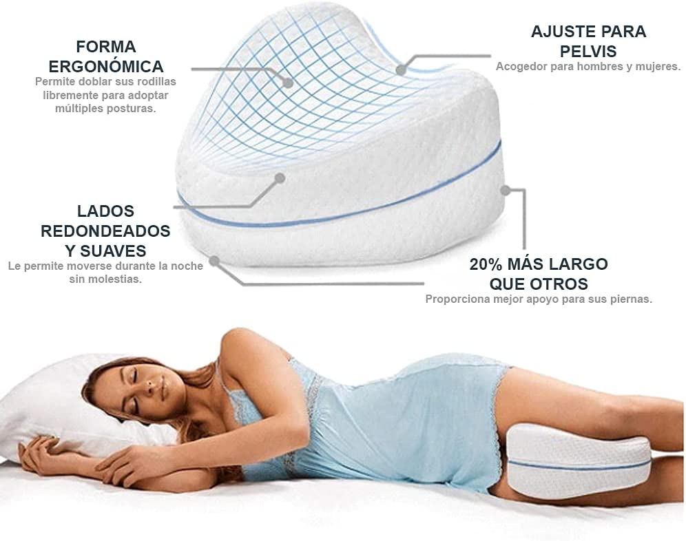 Almohada ortopédica piernas